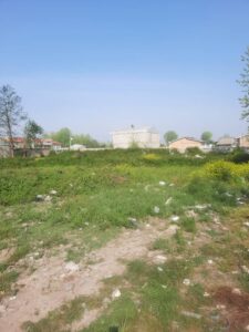 فروش یک قطعه  زمین در جاده کیاشهر ۲۶۴ متری دارای پروانه و مسکونی